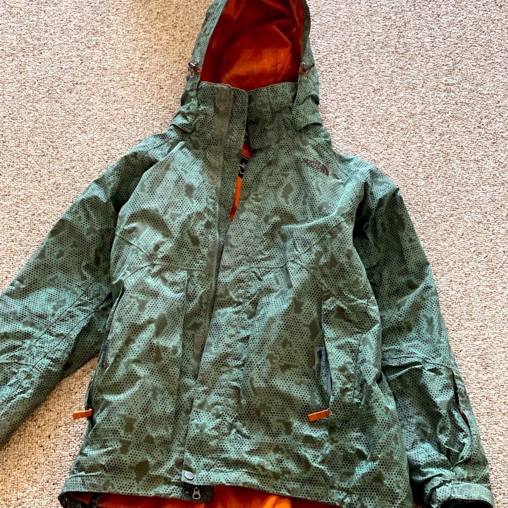 The North Face Snowboarding Jacket Urban Camo M